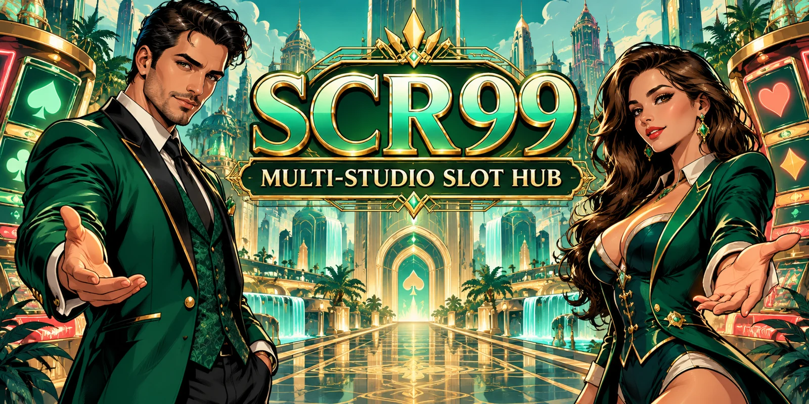 SCR99 Android mobile illustration